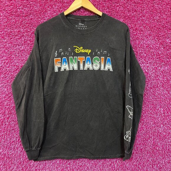 Disney Fantasia Animated Movie Long Sleeve T-Shirt Small - Picture 1 of 4